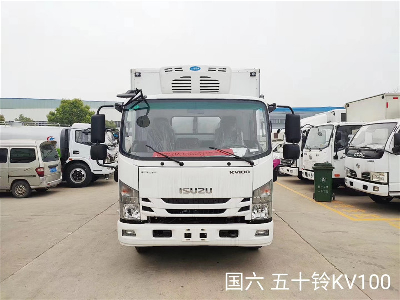 國(guó)六五十鈴KV100冷藏車(chē)